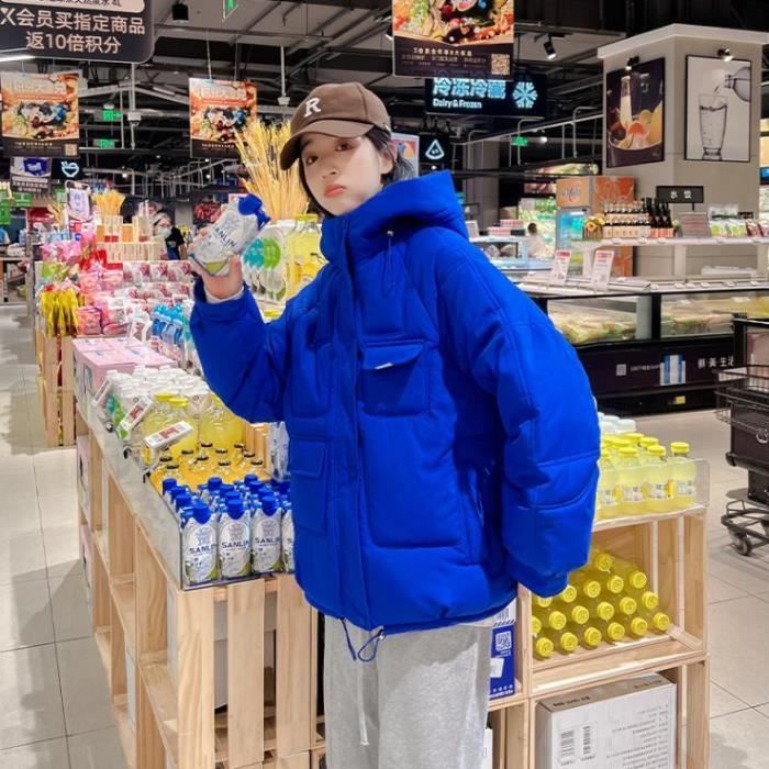 Manteau Femme - Hiver version courte Loisir plumes douces Nouvelle mode Conforts - Rose LX�?� Rose 