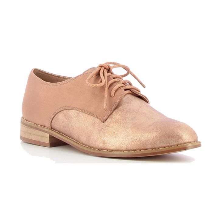 derbies rose gold