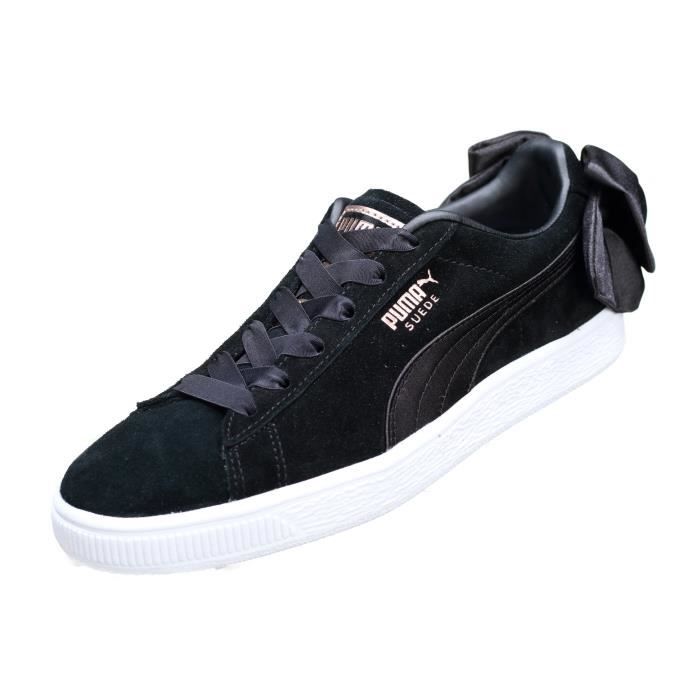 puma suede bow femme