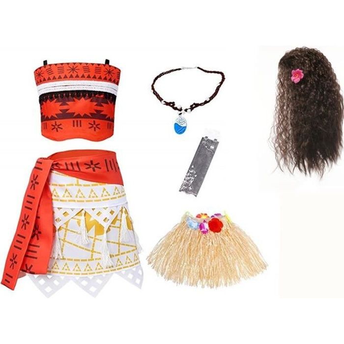 Deguisement vaiana 8 ans outlet