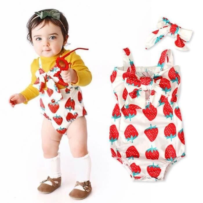Lot De 2 Body/barboteuses Sans Manches Bébé Fille – Tailles 12-18 Mois – Marques Blueberi & Gymboree – Occasion