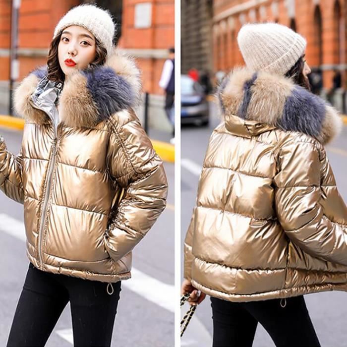 Veste fausse fourrure capuche femme deals