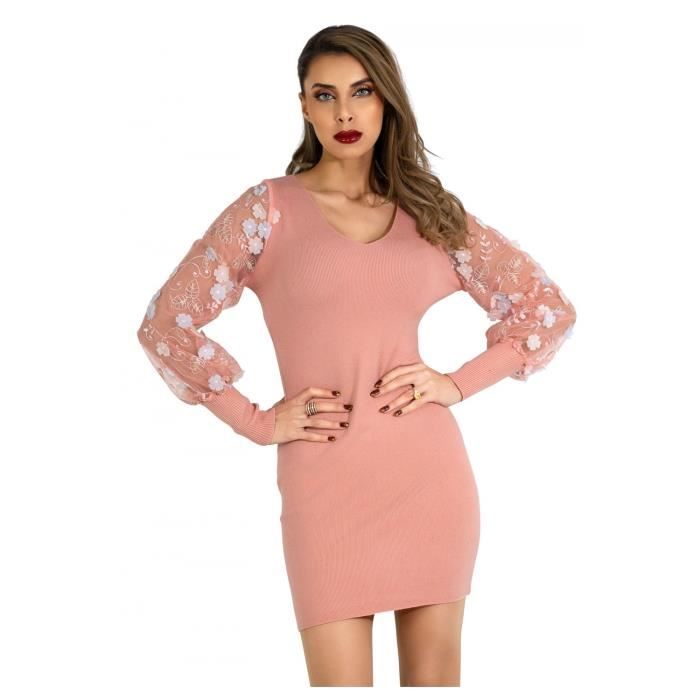 robe pull manche ballon