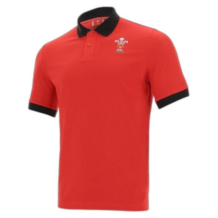 Taille XXL Sport Sians Fashions Maillot Rugby Pays De Galles - Rouge Manches Longues XXL Maillot Cymru Rouge
