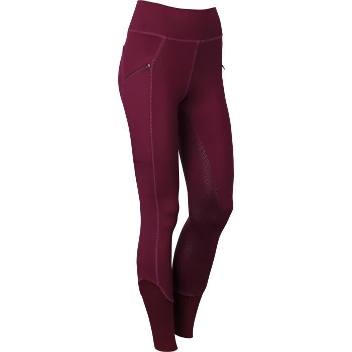 Legging Equitights full grip femme Harrys Horse Avatar - bordeaux