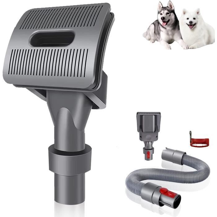Meilleurs prix pour Brosse Poils Chat et Chien pour Aspirateur Dyson V11 V10 V8 V7 pour Chute de Poils d'Animauxavec Adaptateur et Convertisseur