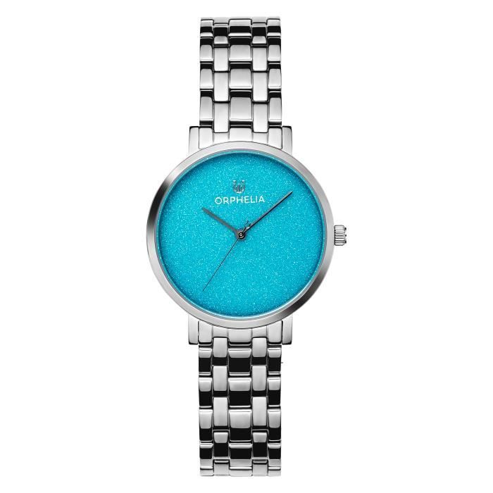 ORPHELIA - Montre Femmes - Quartz - Analogique - Bracelet en Acier inoxydable - Argent - OR12808