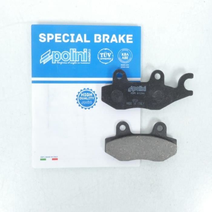 Accossato Bremsbelag AGPA72OR – Für Peugeot 400 GEOPOLIS RS (2008), Organische Mischung