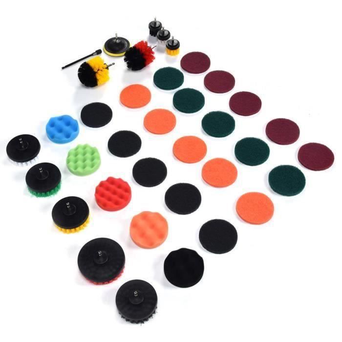 Brosse abrasive nylon pour perceuse