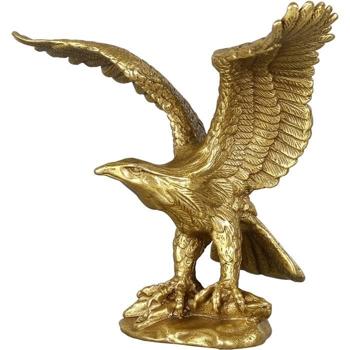 STATUE D'AIGLE EN laiton, Figurine de remède Vastu, idole pour la