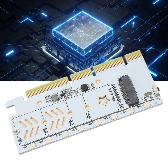 Adaptateur M.2 NVMe SSD vers ordinateur avec double module d ...