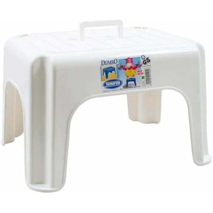 Tabouret - TONTARELLI - Dumbo - Multicolore - 38x30x24 cm - Intérieur Tabouret - TONTARELLI - Dumbo - Multicolore - 38x30x24 cm - Intérieur