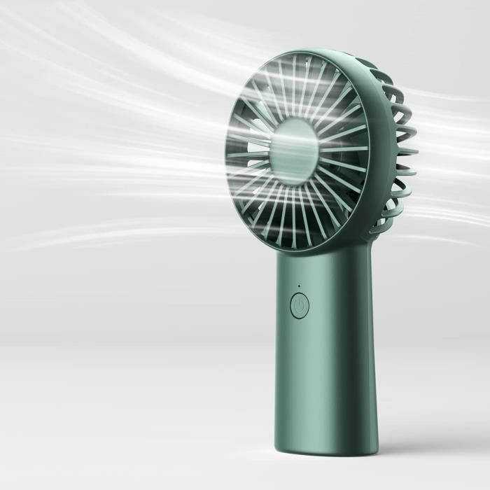 Mini Ventilateur Portable USB 6 Vitesses - Ventilateur De Poche Pliable Rechargeable