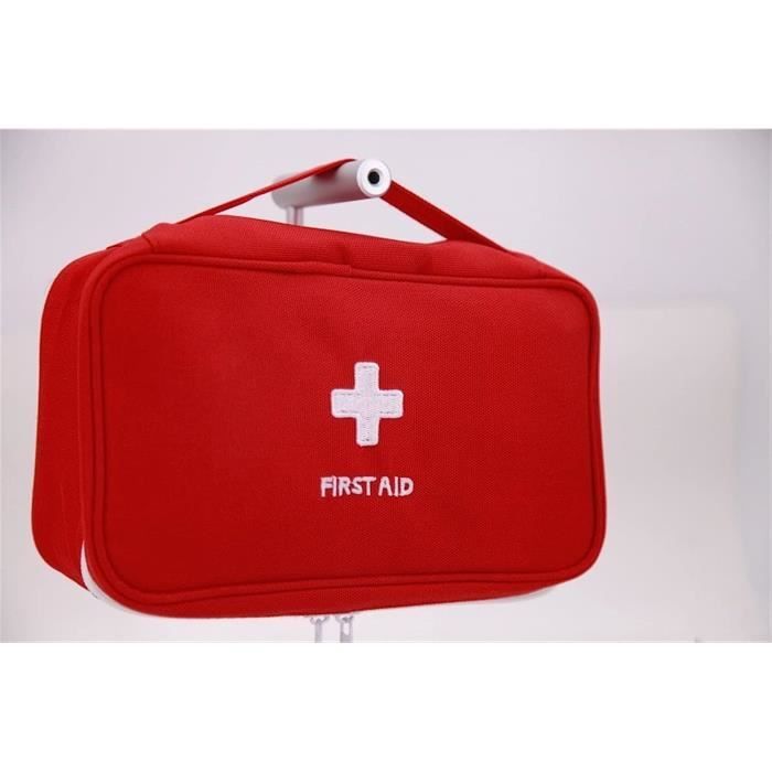 Kit De Premiers Soins Complet 16 Outils Multifonctions + 60 Pièces - Trousse Survie Compacte Beige