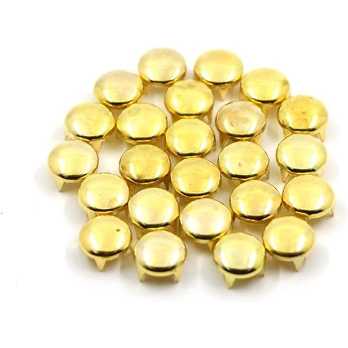 100 Pièces Rivets Coniques Punk Spike Acrylique - Goujons Pointus Pour Customiser Chaussures, Sacs, Vêtements & Accessoires DIY