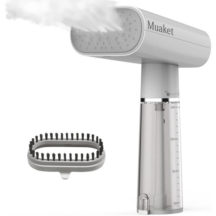 Fer à Repasser Vapeur Portable 800W - Defroisseur Vertical 2 En 1 Avec 3 Réglages Pour Maison Et Voyage, Bleu