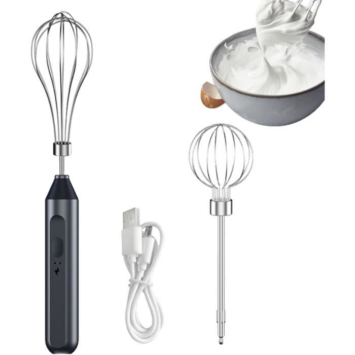 Batteur à œufs Portable, Mousseur électrique Sans Fil (battage Des œufs