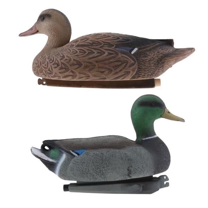Canards flottant en plastique, blette de chasse, objet déco