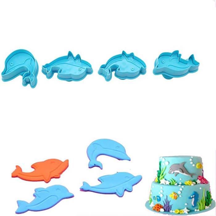 4 Pcs Ensemble Decorer Dauphin Cookie Cutter Fondant Gateau Moule Imprimer Plongeur Pochoir Patisserie Outils De Cuisson Cdiscount Maison 4 Pcs Ensemble Decorer Dauphin Cookie Cutter Fondant Gateau Moule Imprimer Plongeur Pochoir Patisserie Outils De Cuisson Cdiscount Maison