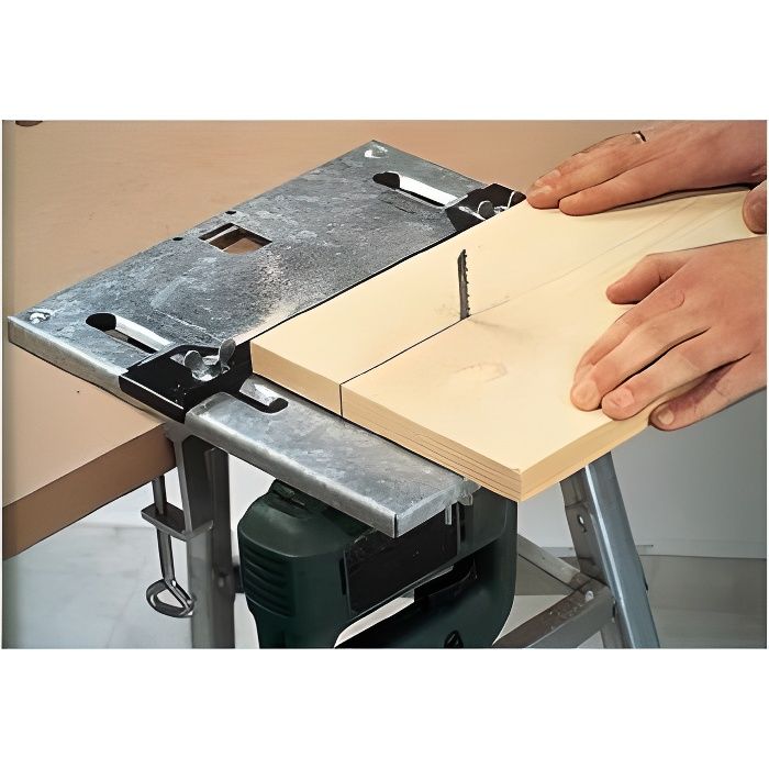 Table de Sciage pour Scie Sauteuse, Dimensions 320 x 300 mm - wolfcraft  6197000 - Cdiscount Bricolage
