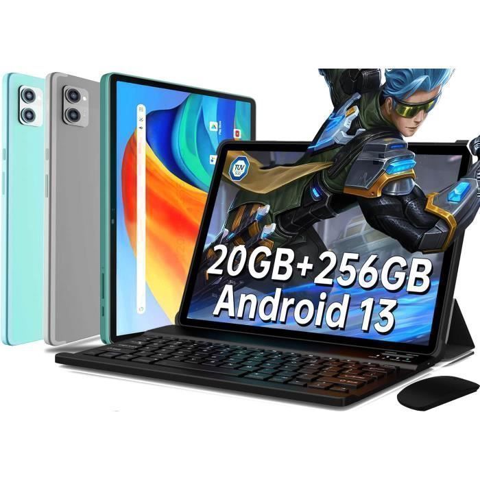 Tablette Android 15 DMOAO 10 Pouces - 30 Go RAM, 64 Go ROM, Clavier Et Souris Inclus, Widevine L1, 5G Wi-Fi