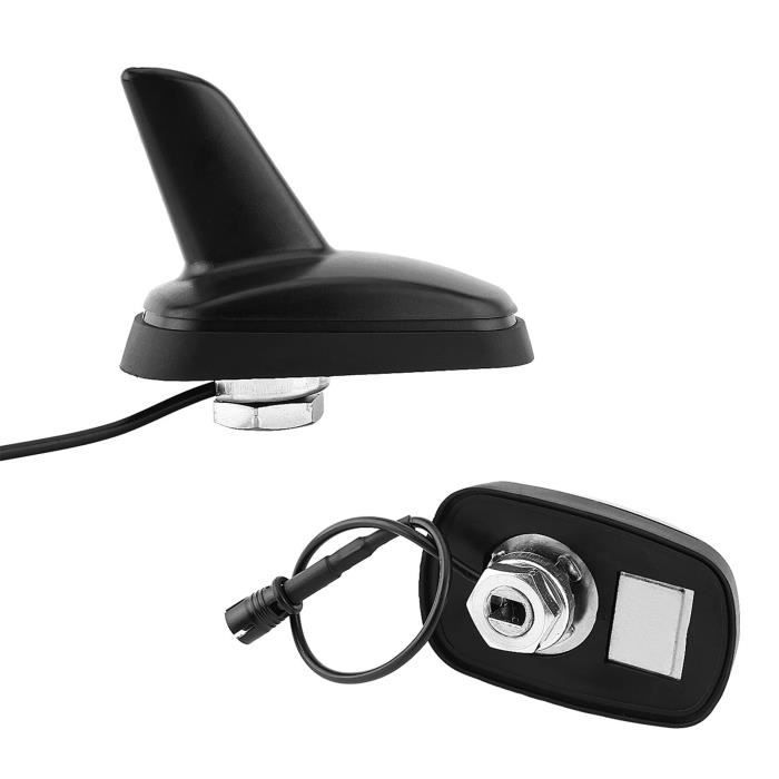 1PC VOITURE UNIVERSEL Requin Noir Fin-Roof Antenne Radio Fm Am Booster de  Signal EUR 6,48 - PicClick FR