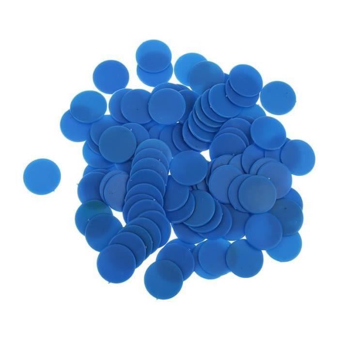 Boîte de 100 Jetons en Plastique | Jeux du KDOR