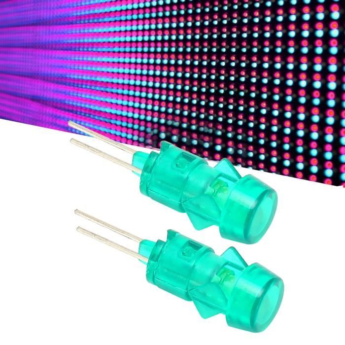 CEN Diodes LED vertes 20pcs 3mm DIY LED Diode Diodes ...