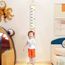 Toise Murale Enfant ZoomSky Tableau de Croissance Enfants Amovible Règle à Suspendre Pour Hauteur de Mesure Fille Garçon Décoration de Chambre 