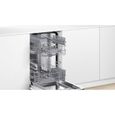 Lave-vaisselle tout intégrable BOSCH SPV2HKX42E SER2 - 10 couverts - Induction - Séchage extra - Blanc-1