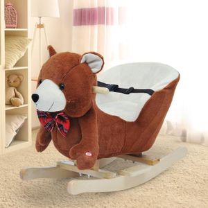 JOUET À BASCULE Cheval à bascule jouet à bascule ourson fauteuil i