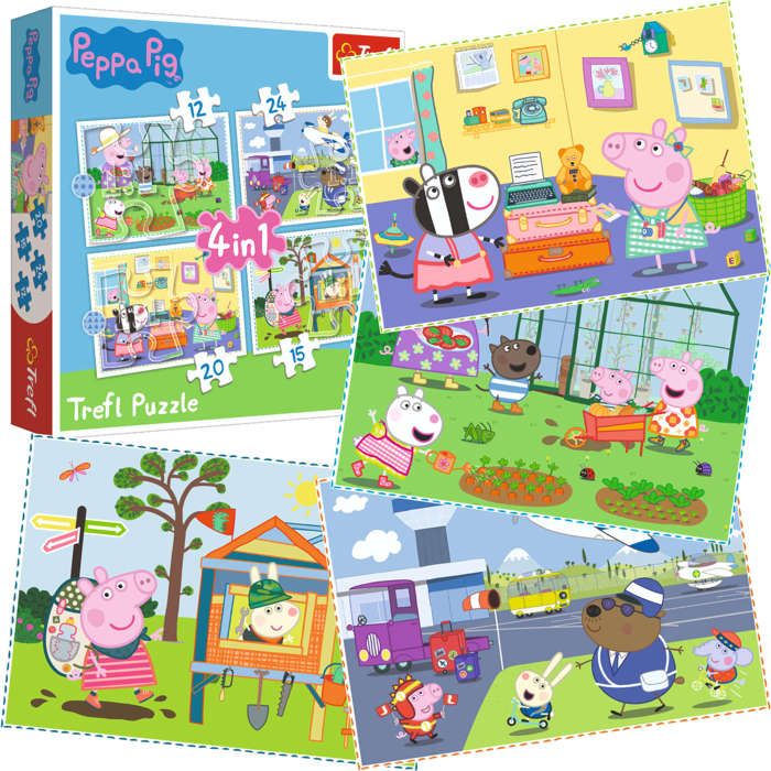 Puzzle Peppa Pig Souvenirs de vacances Trefl - Cdiscount Jeux - Jouets