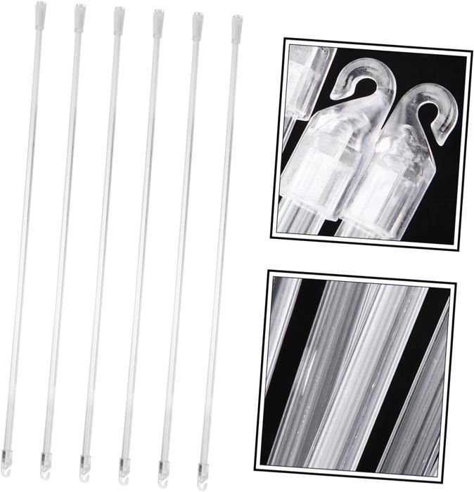 XWZO Lot De 2 Rideaux Transparents Blancs De 228,6 Cm De Long, Voilages Filtrant La Lumière Pour