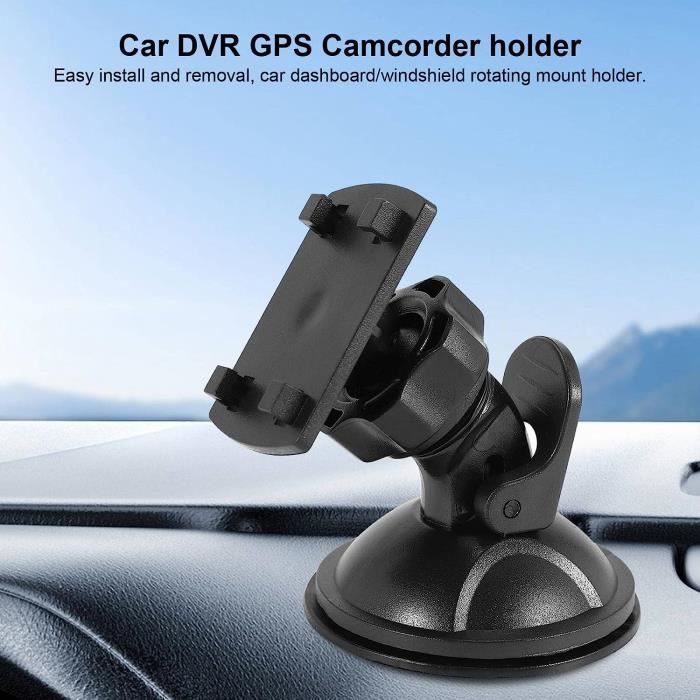 Support à Ventouse Redtiger Pour Caméra Tableau De Bord F7N - Avec Module GPS Intégré, Rotation 180° - Facile à Installer