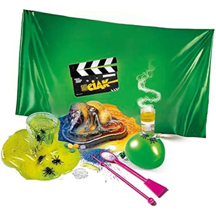 Clementoni Science & Jeu Lab - 111 Expériences Chimie Physique Botanique - 8 Ans - Coffret Scientifique Made In Italy