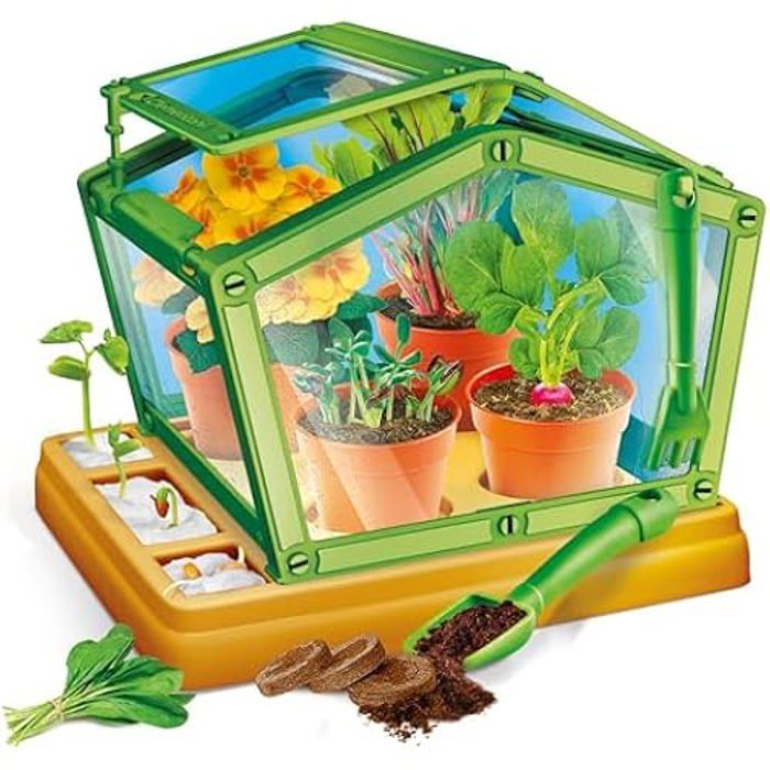 Kids Greenhouse Kit Clementoni 59406 Galileo High Tech Gewächshaus Kids Greenhouse Kit Clementoni 59406 Galileo High Tech Gewächshaus