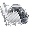 Lave-vaisselle tout intégrable BOSCH SPV2HKX42E SER2 - 10 couverts - Induction - Séchage extra - Blanc-2