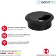 Gedotec Cache-Câble en Plastique pour Tables | Organisez vos Cordons et Prises d'Ordinateur pour un Bureau bien Rangé |B-2