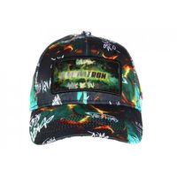 Casquette El Patron Plata O Plamo Orange - Strass Et Double écusson