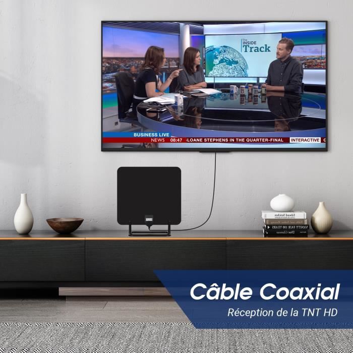 Accessoire TV vidéo Metronic Antenne d'extérieur plate HD