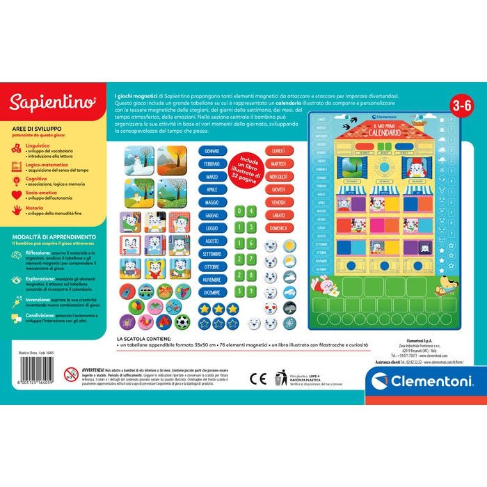 Clementoni Sapientino Montessori - La Grande Maison - Jeu Éducatif 2 Ans, Flashcards Montessori, Cartes éducatives, Apprendre De Nouveaux Mots, Développe Langage Et Pensée Logique, Made In Italy