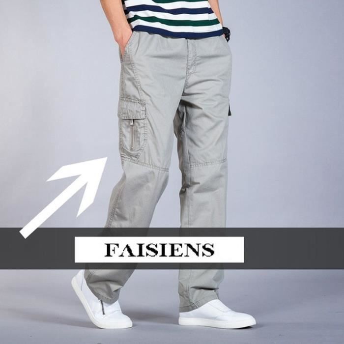 XSIDE Pantalon Cargo Coupe Standard pour Hommes -W5AF39Z8-RQL - LC Waikiki