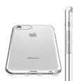 VCOMP® Pour Apple iPhone SE (2022) 4.7": Coque Silicone gel UltraSlim et Ajustement parfait + mini Stylet - TRANSPARENT-3