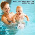 Jouet de bain et piscine pour bébé, baleine à jet avec LED-3
