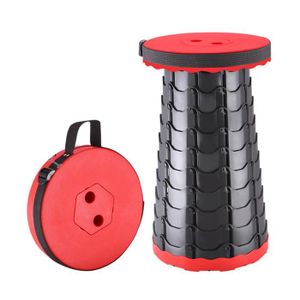 Tabouret Télescopique Yuannee Portable - Pliable Hauteur Réglable - Sangle Transport - Arc-en-Ciel - Pour Jardin, Pêche, Voyage Tabouret Pliable Portable