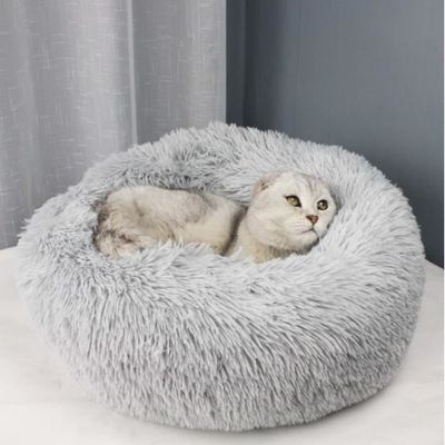 Panier/matelas Doux Pour Chat Ou Chien - Taille M Ou L - Base Antidérapante, Lavable - Pour Intérieur, Cage, Canapé