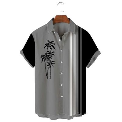 HUK Chemise de pêche boutonnée à manches courtes Kona