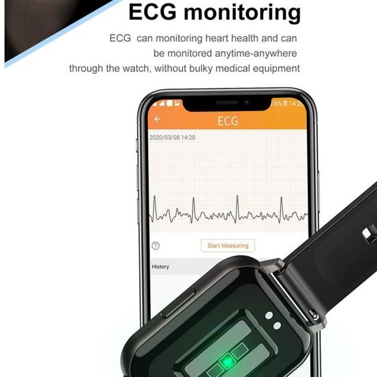 Lemfo dtx ecg smart watch cheap