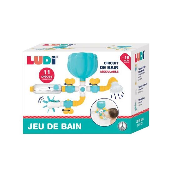Ludi Jeu De Bain Circuit D Eau Cdiscount Puericulture Eveil Bebe