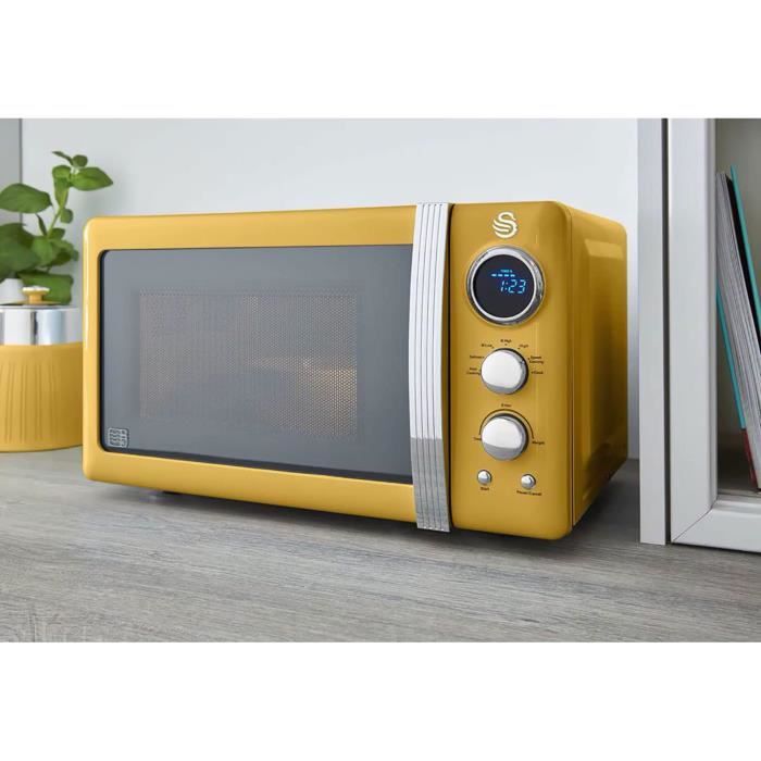 Tristar Micro-Ondes MW-2706 700W 20L Blanc - 5 Niveaux De Puissance Et Fonction Décongélation